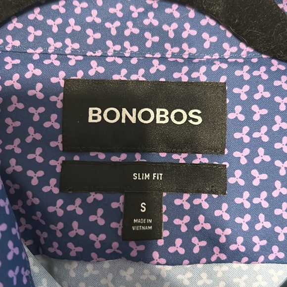 Bonobos short sleeve slim fit tech button down - Picture 3 of 4